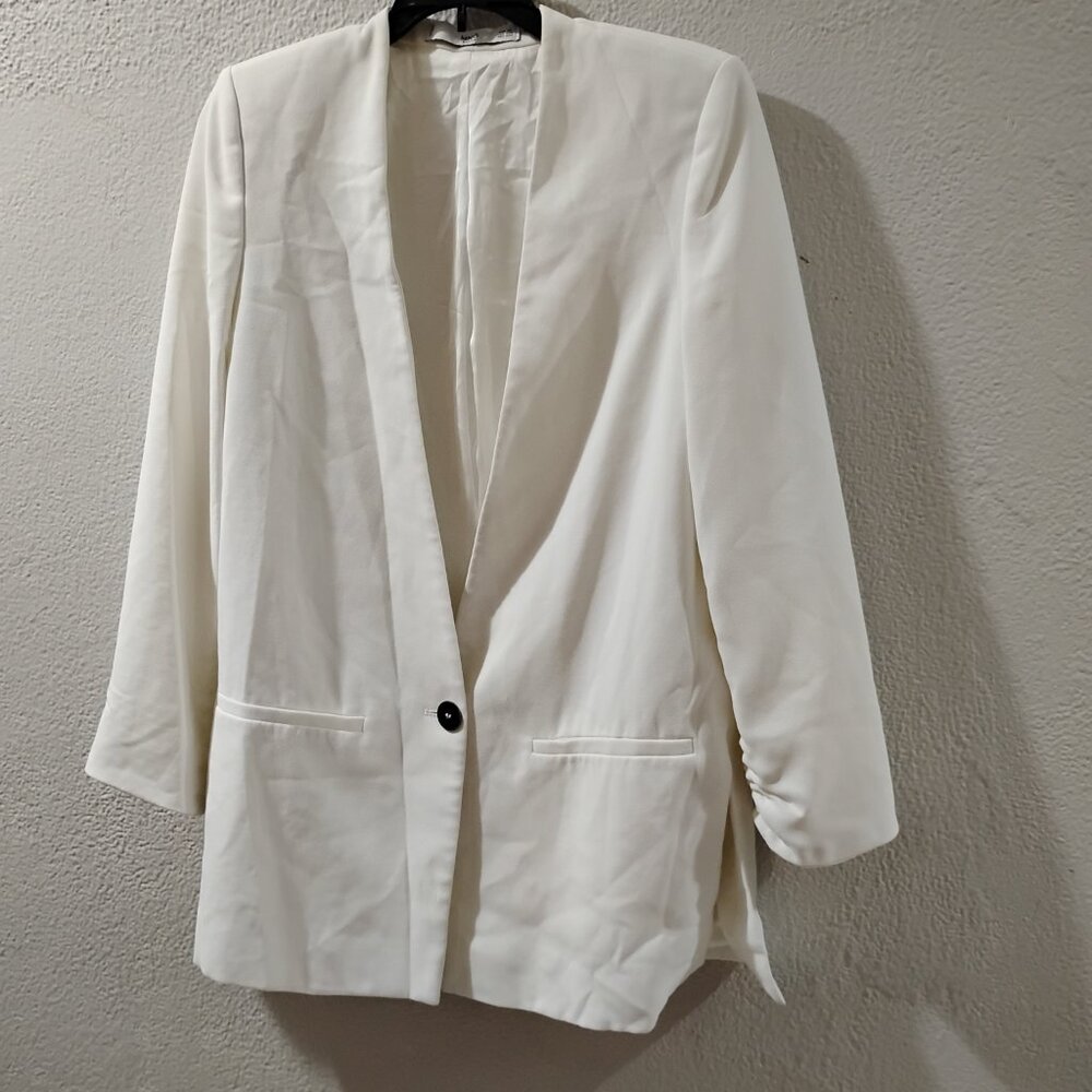 MNG - XS- BLAZER -LIGTH CREAMY